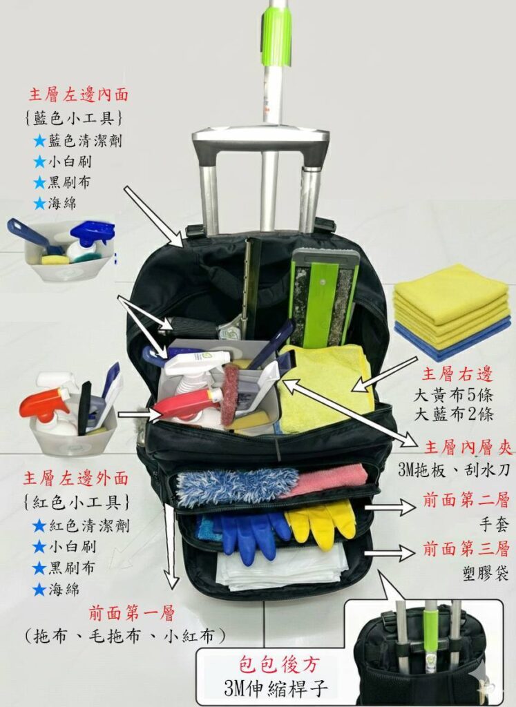 可潔工具袋 (單次)