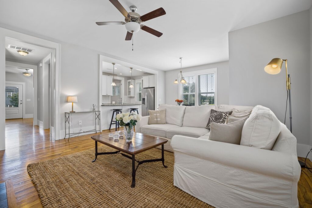 sofa and center table in the living room